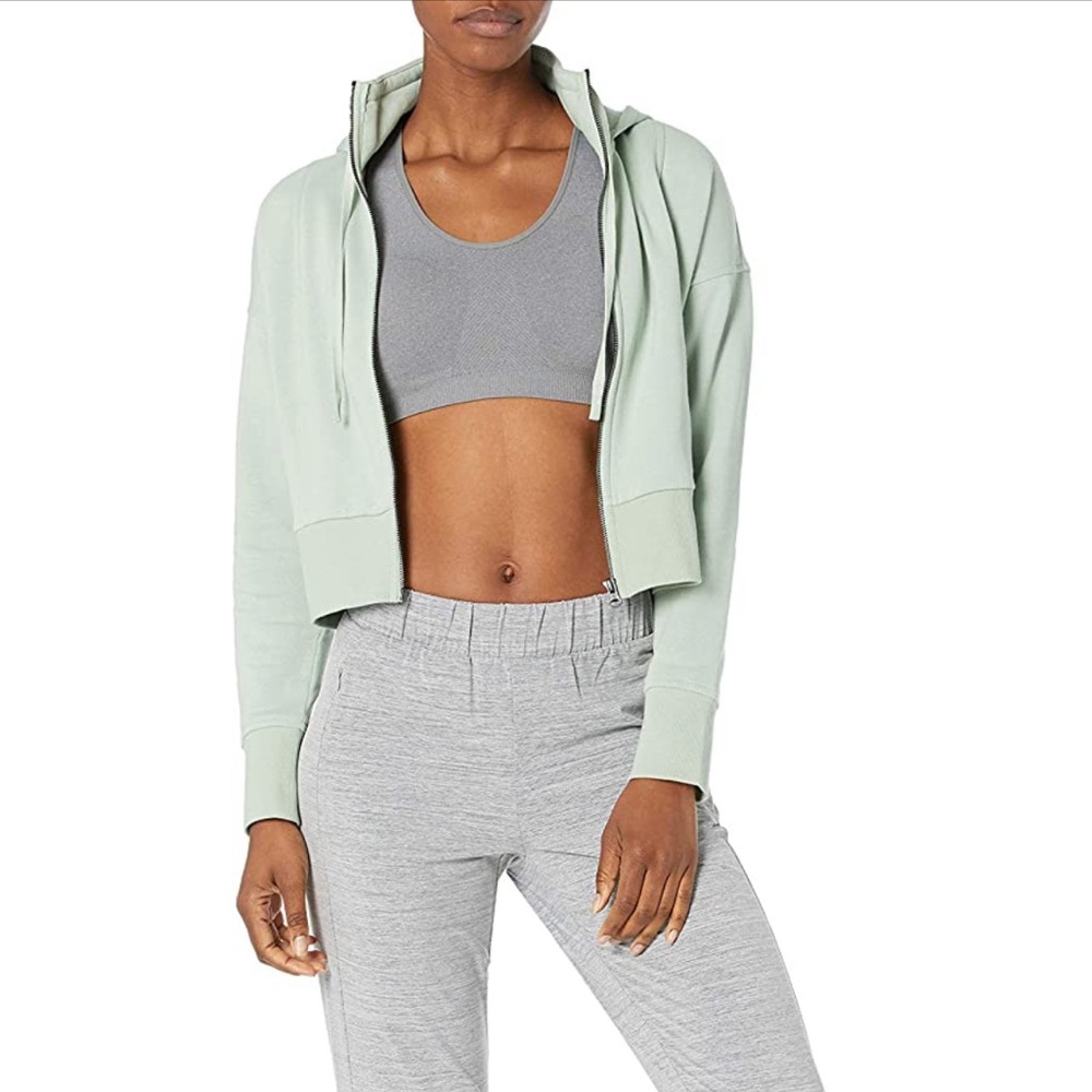 NEW Cropped Zip Up